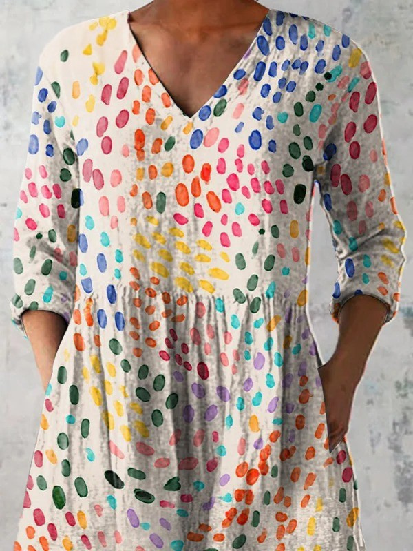 Bernadette | Blusa larga con cuello en V