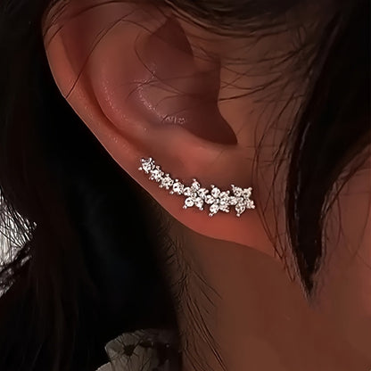 Pendientes florales eternos