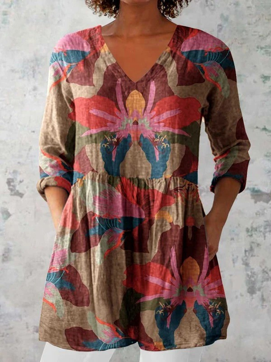 Harmony | Blusa larga con cuello en V