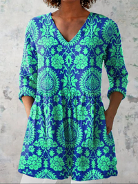 AZUL Y VERDE