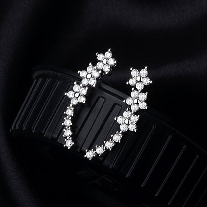 Pendientes florales eternos