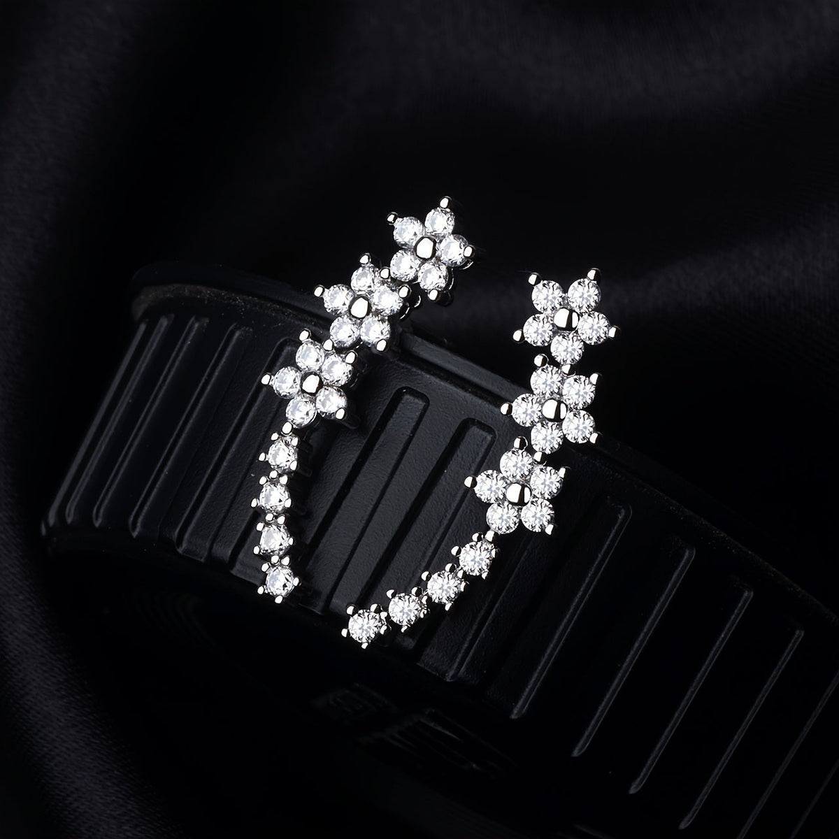 Pendientes florales eternos