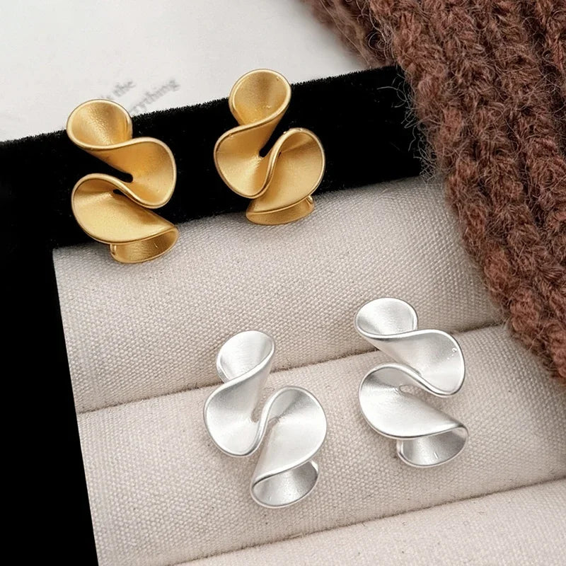 Pendientes de plata con detalles en oro de 18 quilates