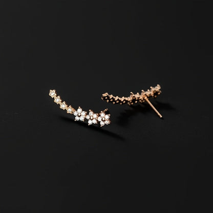 Pendientes florales eternos